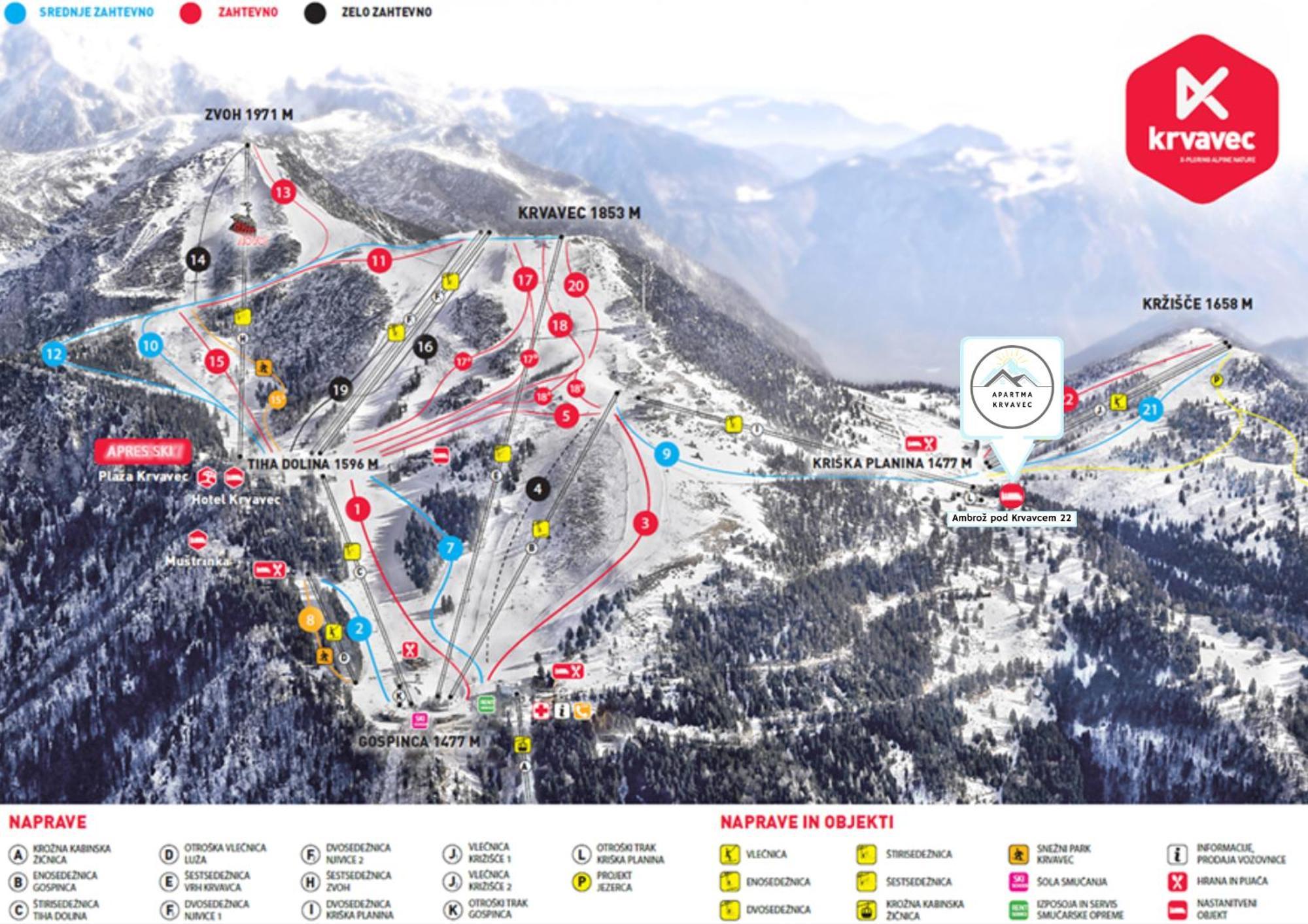 Apartma Krvavec - Cosy Mountain Retreat Cerklje na Gorenjskem Exteriér fotografie